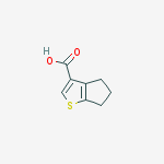 Structure of 5,6-Dihydro-4H-cyclopenta[b]thiophene-3-carboxylic acid
