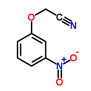 Acetonitrile, 2-(3-nitrophenoxy)-结构式
