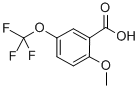 Structure of 2-METHOXY-5-(TRIFLUOROMETHOXY)BENZOIC ACID