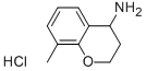 Structure of 8-METHYL-CHROMAN-4-YLAMINE HYDROCHLORIDE