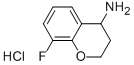 Structure of 8-FLUORO-CHROMAN-4-YLAMINE HYDROCHLORIDE