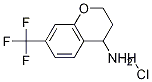 Structure of 7-(trifluoromethyl)chroman-4-amine hydrochloride