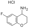 Structure of 6-FLUORO-CHROMAN-4-YLAMINE HYDROCHLORIDE