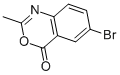 Structure of 6-Bromo-2-methyl-4H-3,1-benzoxazin-4-one