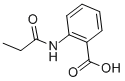 Structure of 2-(PROPIONYLAMINO)BENZOIC ACID