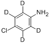 Structure of 4-CHLOROANILINE-2,3,5,6-D4