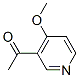 Structure of ETHANONE,1-(4-METHOXY-PYRIDIN-3-YL)-