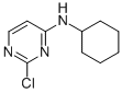 Structure of 2-Chloro-N-cyclohexyl-4-pyrimidinamine