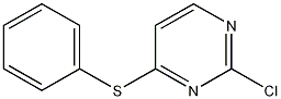 Structure of 2-CHLORO-4-(PHENYLTHIO)PYRIMIDINE