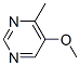 Structure of Pyrimidine,5-methoxy-4-methyl-