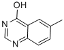 Structure of 4-HYDROXY-6-METHYLQUINAZOLINE