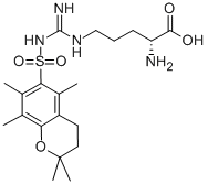 Structure of H-D-ARG(PMC)-OH