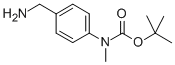 Structure of tert-Butyl 4-(aminomethyl)phenyl(methyl)carbamate
