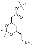 Structure of TERT-BUTYL(4R, 6R)-2-[6-(2-AMINOETHYL)-2,2-DIMETHYL-1,3-DIOXAN-4-YL]ACETATE