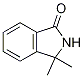 Structure of 3,3-dimethyl-2,3-dihydro-1H-isoindol-1-one