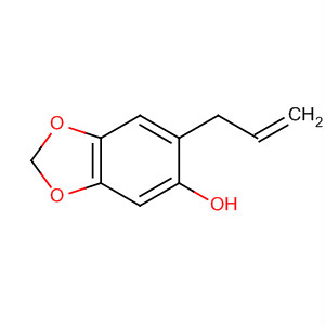 Structure of 1,3-Benzodioxol-5-ol, 6-(2-propenyl)-