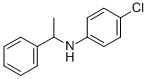 Benzenemethanamine, N-(4-chlorophenyl)-a-methyl-结构式