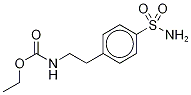 Structure of [2-[4-(AMinosulfonyl)phenyl]ethyl]carbaMic Acid Ethyl Ester