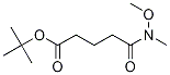 Structure of Tert-Butyl 5-(methoxy(methyl)amino)-5-Oxopentanoate