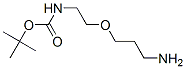 CARBAMIC ACID [2-(3-AMINOPROPOXY)ETHYL]-,TERT-BUTYL ESTER结构式