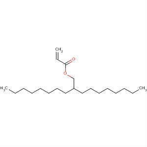 Structure of 2-Propenoic acid, 2-octyldecyl ester