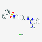 Structure of CGP 71683 HYDROCHLORIDE
