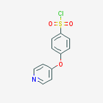 Structure of 4-(4-pyridyloxy)benzenesulfonyl chloride