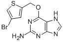 Structure of Lomeguatrib