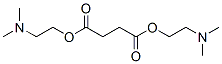 Structure of bis[2-(dimethylamino)ethyl] succinate