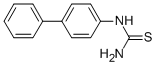 Structure of (4-phenylphenyl)thiourea