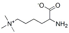 Structure of 2-amino-6-trimethylammonio-hexanoate