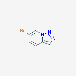 Structure of 6-broMo-[1,2,3]triazolo[1,5-a]pyridine