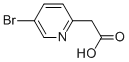 Structure of 2-(5-bromopyridin-2-yl)acetic acid
