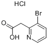 Structure of 2-(3-BROMOPYRIDIN-2-YL)ACETIC ACID HYDROCHLORIDE