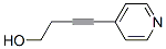 Structure of 3-Butyn-1-ol,4-(4-pyridinyl)-