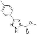 Structure of METHYL 3-P-TOLYL-1H-PYRAZOLE-5-CARBOXYLATE