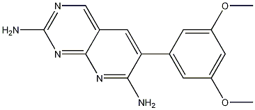 Structure of 6-(3,5-Dimethoxyphenyl)pyrido[2,3-d]pyrimidine-2,7-diamine