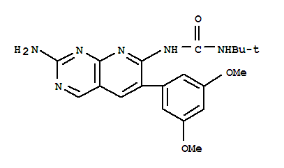 Structure of PD-166866