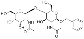 Structure of Benzyl N,N-Diacetyl--chitobioside
