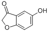 Structure of 3(2H)-Benzofuranone,  5-hydroxy-