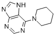 6-PIPERIDINOPURINE结构式