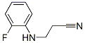 Structure of Propanenitrile,3-[(2-fluorophenyl)amino]-