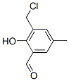 BENZALDEHYDE, 3-(CHLOROMETHYL)-2-HYDROXY-5-METHYL-结构式