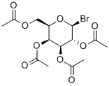Structure of 1-BROMO-2,3,4,6-TETRA-ACETYL-BETA-D-GALACTOSIDE
