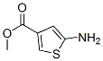 Structure of 3-THIOPHENECARBOXYLIC ACID 5-AMINO-,METHYL ESTER