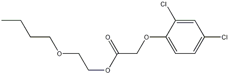 Structure of Butoxyethyl (2,4-dichlorophenoxy)acetate