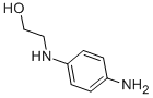 Structure of 2-(2-Hydroxyethyl)-p-phenylenediamine
