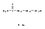 1-Propanesulfonic acid, 3-amino-3-oxo-, monosodium salt