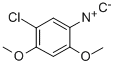 Structure of 1-CHLORO-5-ISOCYANO-2,4-DIMETHOXYBENZENE