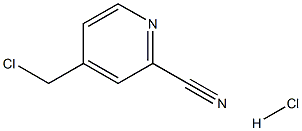 Structure of 4-(Chloromethyl)picolinonitrile hydrochloride